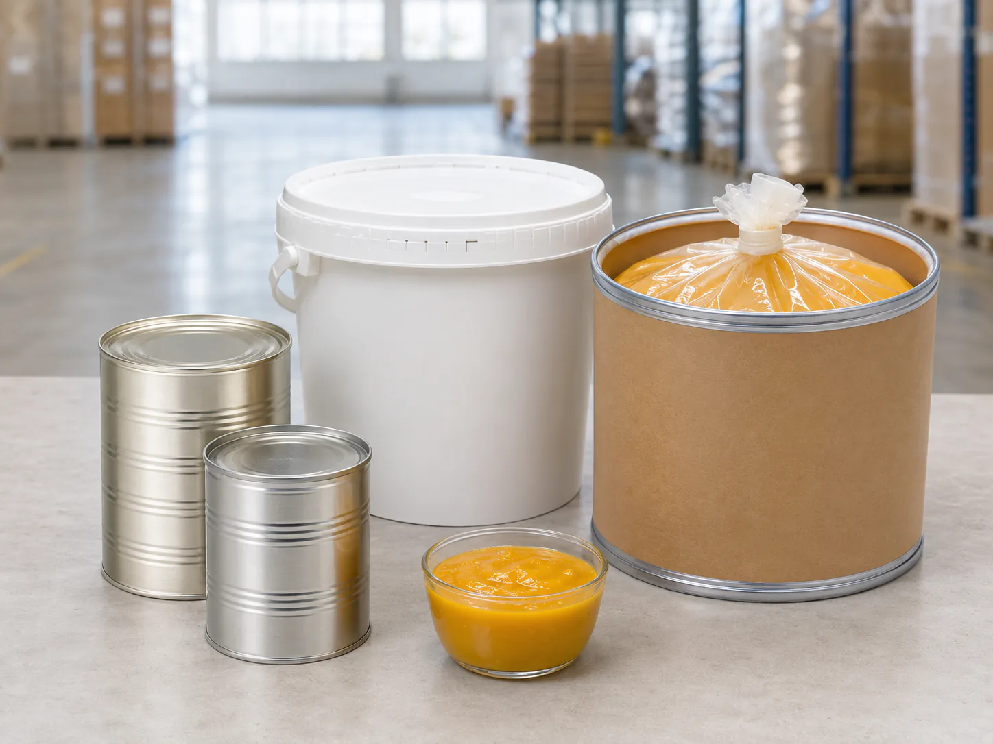 Frozen mango puree bulk packaging and wholesale specification review