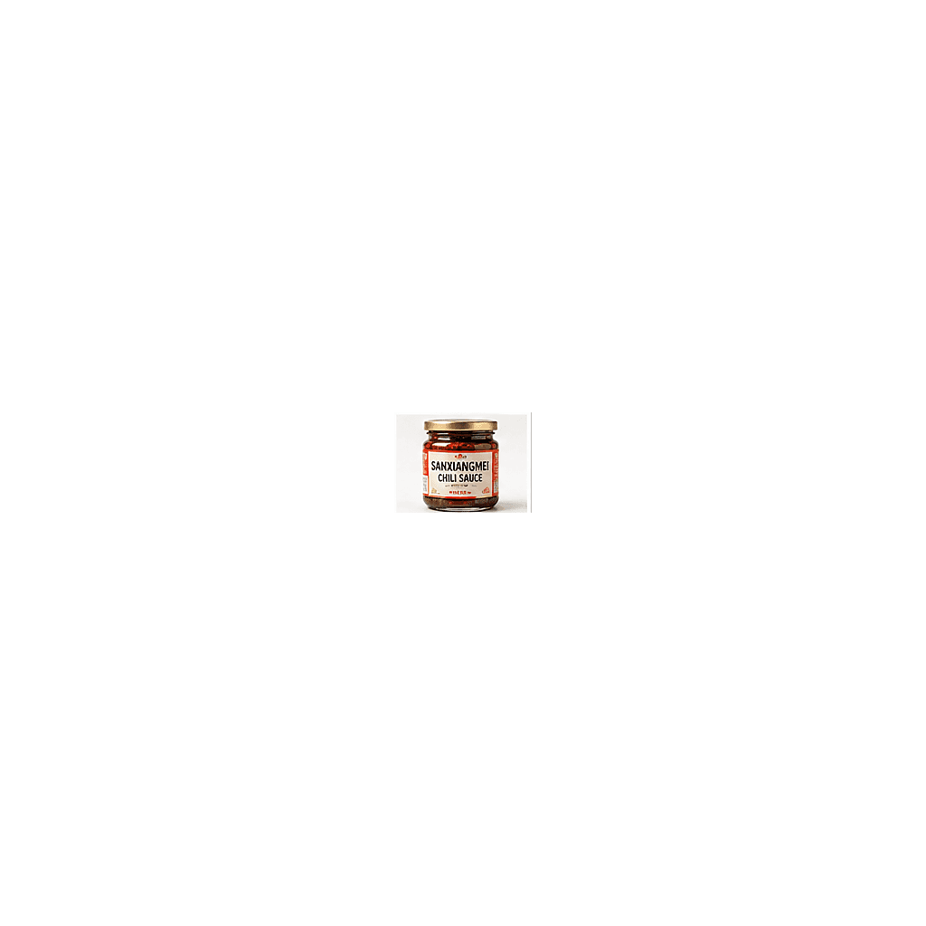 Sanxiangmei chili sauce retail glass jar